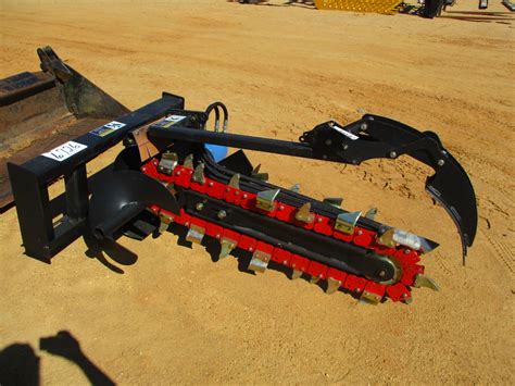 trencher attachment for skid steer for sale|used trencher attachment for sale.